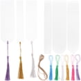 thumbnail image 1 of 36 Sets Sublimation Blanks Bookmarks DIY Sublimation Bookmarks Tassel Crafts, 1 of 8