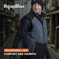 thumbnail image 3 of RefrigiWear PolarForce Vest - Men's Insulated Winter Vest, Lightweight Cold-Weather Layer, Durable Performance Outerwear, 3 of 7