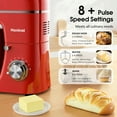 thumbnail image 5 of Honinst 7-IN-1 Multifunctional Stand Mixer, 6.5 QT 8-Speed Tilt-Head Kitchen Mixer, Electric Food Mixer with Meat Grinder, Juice Blender, Dough Hook, Beater, Whisk, Bowl for Most Home Cooks, 5 of 7
