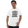thumbnail image 4 of Peaked in High School Funny College Men's Graphic T Shirt Tees Brisco Brands S, 4 of 4