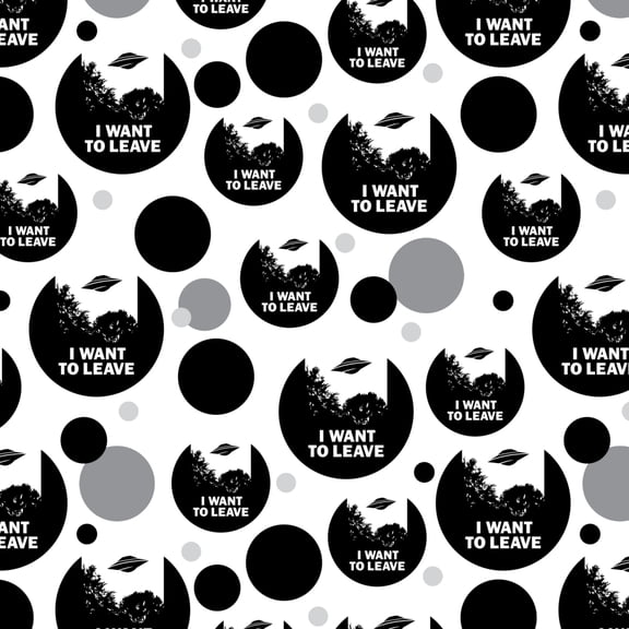 I Want to Leave UFO Believe Funny Humor Premium Gift Wrap Wrapping Paper Roll