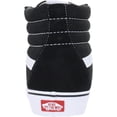 thumbnail image 3 of 25.0 cmBlack/Black/White CanvasSk8-Hi Unisex Casual High-Top Skate Shoes, Comfortable and Durable in Signature Waffle Rubber Sole, 3 of 4
