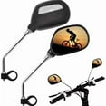 thumbnail image 2 of SharkTRUE Bicycle Handlebar Wing Rear View Mirror Mountain Bike Handle MTB M3V2 W3V2, 2 of 8