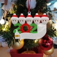 thumbnail image 3 of 5 uds., Adornos navideños 2020, kits de decoración navideña familiar para supervivientes de cuarentena, creativo para , decoración pa, 3 of 9