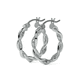 thumbnail image 1 of Arete Arracada Diamantada De Plata Ley 925 Para Mujer, 1 of 16