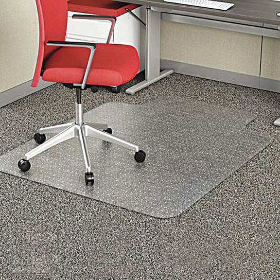 ZoroSelect Chair Mat, Traditional Lip, 36 x 48 In.