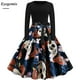 thumbnail image 5 of Vestido de Halloween de moda 2020 para mujer, vestido midi de manga larga con estampado de calabaza, vestido de fiesta vintage, vestido de fiesta, 5 of 5