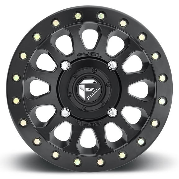 Fuel Vector Beadlock 15x7 ATV/UTV Wheel - Matte Black (4/115) 5 2 [D9201570A445]