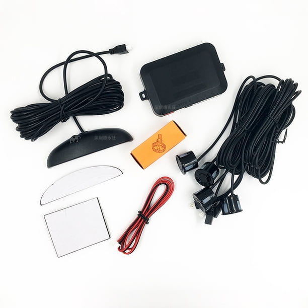 Radar de marcha atrás para coche, zumbador visual inalámbrico de voz, LCD, patking, radar para coche