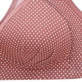thumbnail image 5 of SHOPESSA Women's Lace Sexy Comfortable Frt Buckle Breathable Anti-exhaust Printing N-Wired Bra, 5 of 6