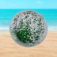 thumbnail image 1 of Pelota de playa inflable Colamx 40cm verde juguete piscina actividad al aire libre, 1 of 8