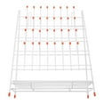 WSTEER Test Tube Drying Rack Laboratory Draining Drying Rack 32slot Test Tube Draining Rack