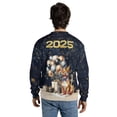 thumbnail image 5 of Happy New Year Pitbull Welcome 2025 Balloon Firework Party All Over Print 3D Sweatshirt Unisex Merch Terrier Dog Lover - 01014, 5 of 6