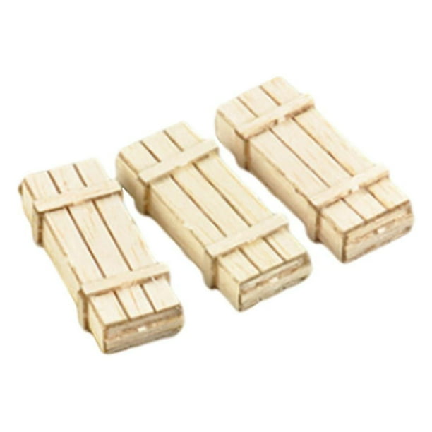 Soporte de paleta de madera a escala 1/35, modelo en miniatura hecho a mano, escena, artesanía, construcción estilo L