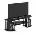 thumbnail image 2 of Furinno TURN-S-TUBE Wood TV Entertainment Center for TV up to 42" in Black/Gray, 2 of 8