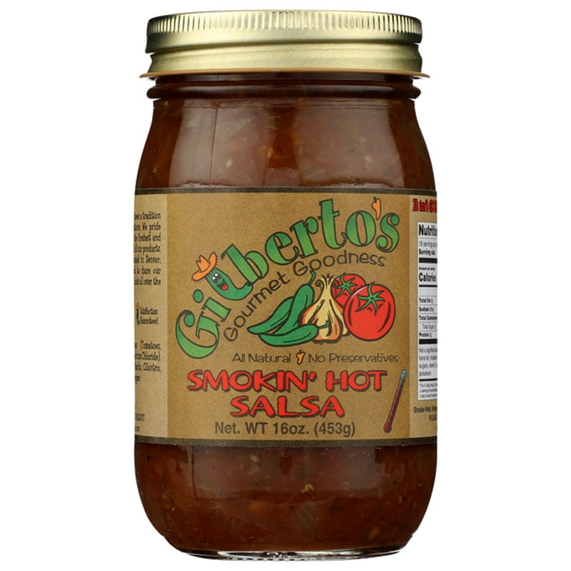 Gilberto's Gourmet Goodness Smokin' Hot Salsa