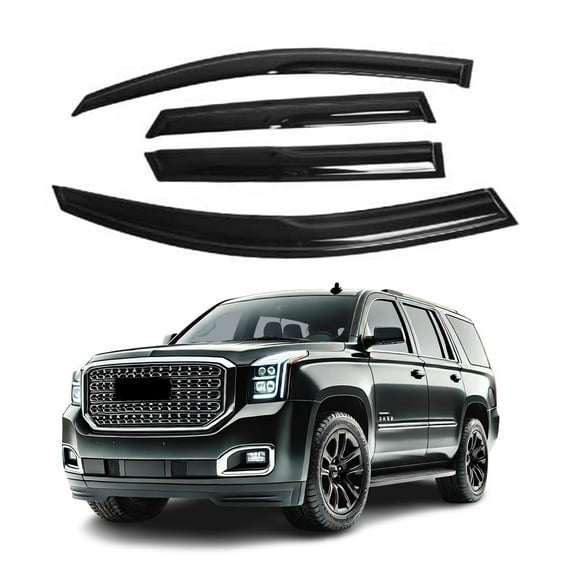 Fits Chevy Tahoe /GMC Yukon 2015-2020 Side Window Visor Sun Rain Deflector Guard