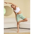 thumbnail image 3 of SPECIAL MAGIC Women’s Cotton Bermuda Sweat Shorts 10" Knee-Length Athletic Shorts with Pockets for Workout Lounge Sports, 3 of 6