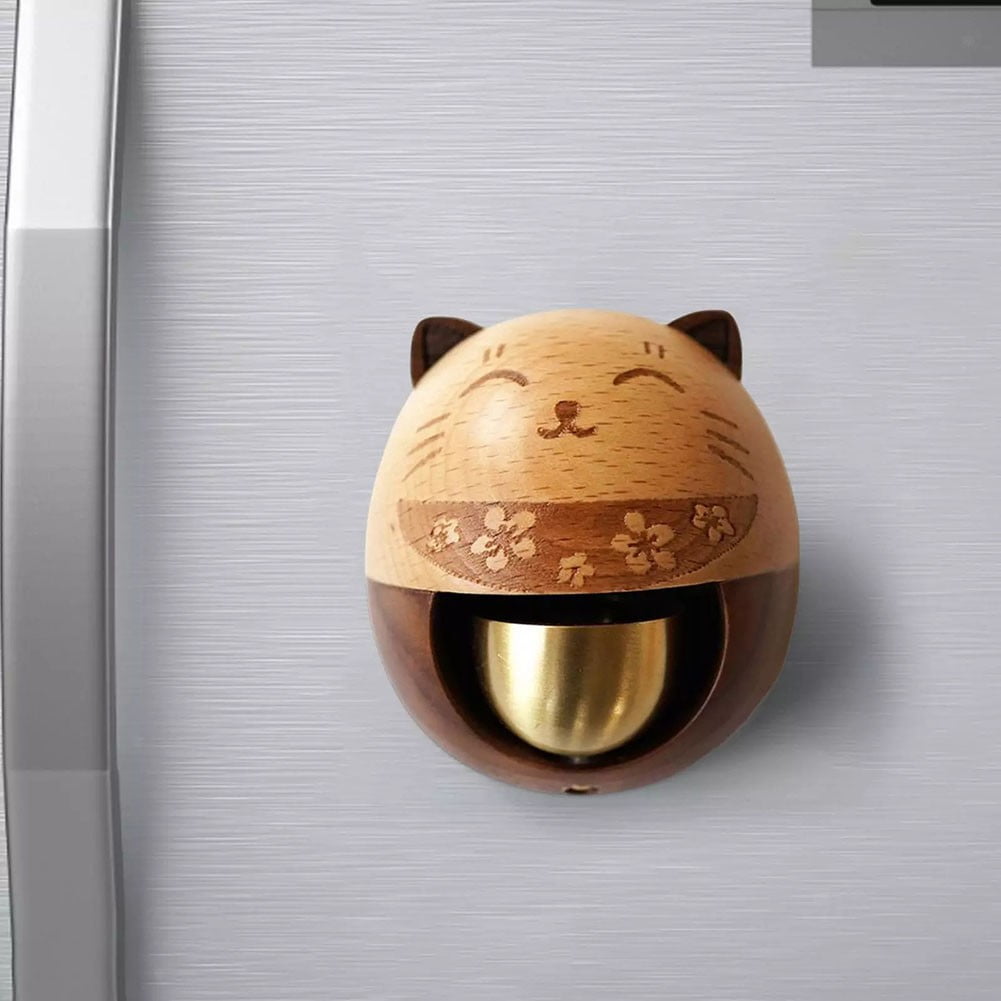 Doorbell Lucky Cat Doorbell Japanese Dopamine Copper Bell Entry Reminder