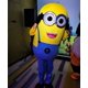 thumbnail image 5 of Disfraz de mascota de personaje de dibujos animados de hombre amarillo de tamaño adulto para cosplay, disfraz publicitario, fiesta, carnaval, espectáculo, accesorios sorpresa, 5 of 5