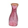 thumbnail image 1 of Jarrón de cristal con flores, plantas, maceta, florero, centro de mesa, florero decorativo color rojo violeta, 1 of 9