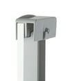 thumbnail image 7 of Bath Bliss Adjustable Rust Proof Aluminum 2 Tier Glass Door Shower Caddy - 11.4"x 27.2"x 5.1", 7 of 7