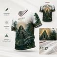 thumbnail image 4 of 2026 New Mexico Soccer Jersey Men, Mexican Jersey Soccer T-Shirt, Soccer Jersey 2D Graphic Crew Neck Short Sleeve Football Tee, Casual Daily Sport Top for Adult, 4 of 8