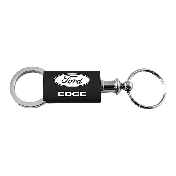Ford Edge Anodized Aluminum Valet Key Fob (Black)
