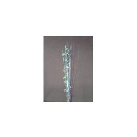 Party Deco 06529 21 inch Clear Iridescent Stars Spray Bulk - Pack of 13