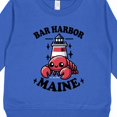 thumbnail image 3 of Inktastic Bar Harbor Maine Lobster Toddler Sweatshirt, 3 of 4
