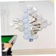 thumbnail image 3 of unbranded 12Ud Adhesivo Hexagonal Plata Para Pared Fácil Instalar Y Remover, 3 of 8
