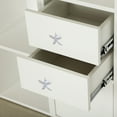 thumbnail image 5 of NICEXMAS 1Set White Round Cabinet Door Handles with Ornate Marine Animal Design for Drawers, 5 of 8