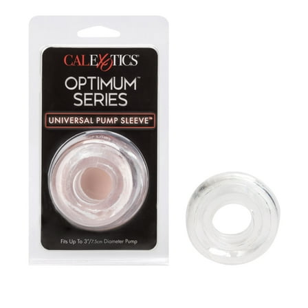 CalExotics Optimum Series Universal Pump Sleeve Soft Donut - Clear