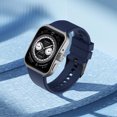 thumbnail image 2 of Correa de reloj de silicona Correa de reloj de liberación rápida resistente al agua para OPPO WATCH 4 PRO, 2 of 9