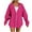 Hot Pink, variant on UngA Women's Zip Up Hoodie Womens Zip Up Hoodies Fleece Jackets Oversized Sweatshirts Fall Fashion Outfits 2025 Sweaters Winter Clothes Hoodies for Women (Orange,4XL)