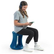 Simplay3 Live Fit 17 Active Balance Chair for Ages 8-12, Union Blue