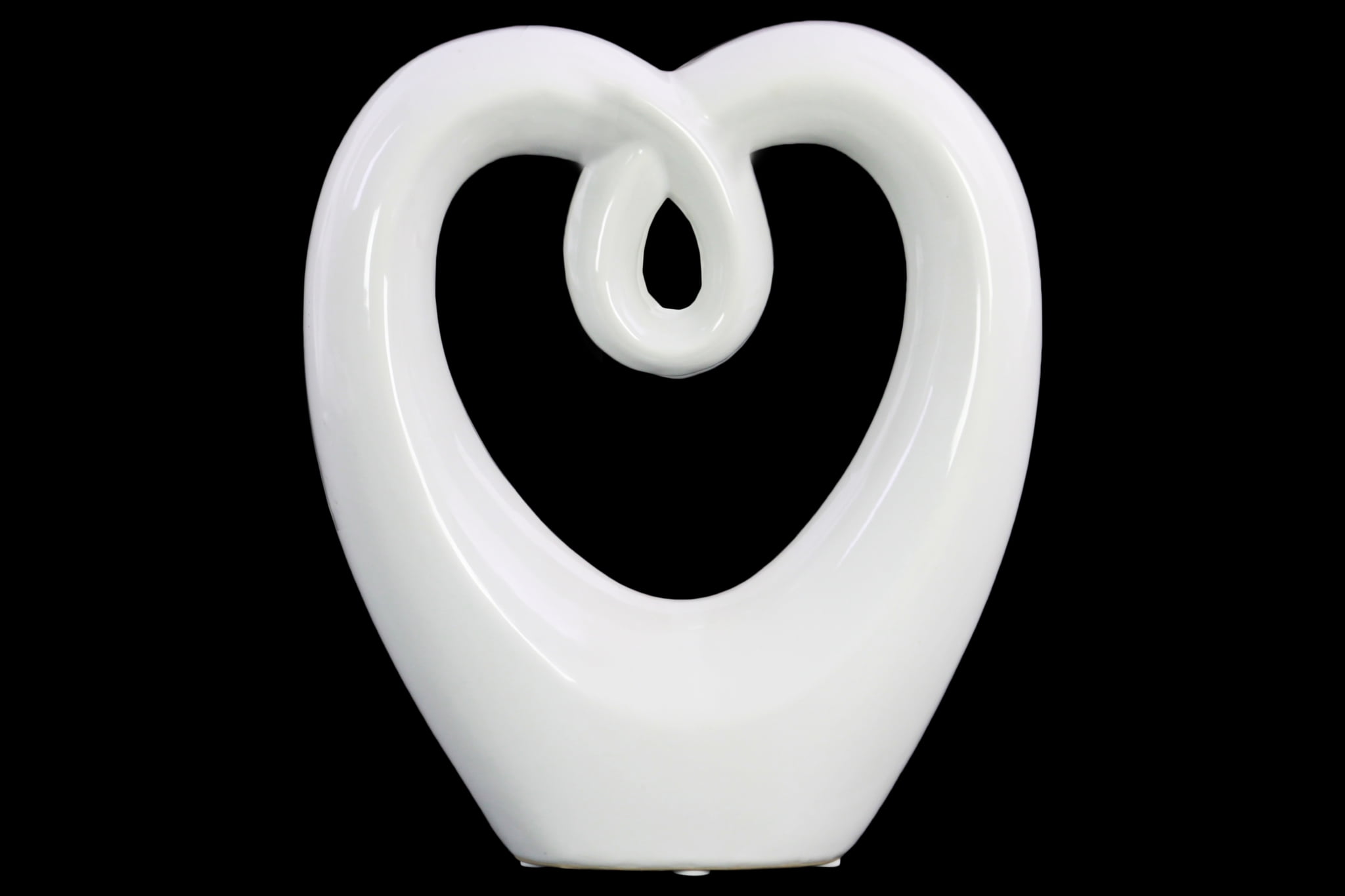 Urban Trends Collection: Ceramic Abstract Sculpture Gloss Finish by Urban Trends Collection