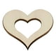 thumbnail image 3 of Recortes de corazón de madera de melocotón de 400 piezas | Adornos artesanales | Formas naturales de la madera | Tamaños mixtos 10mm-40mm | Decoraciones DIY para bodas, Pascua, fiestas | Duradero, 3 of 9