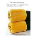 thumbnail image 4 of Winter Extra Thick Gold Velvet Leggings Women's Pants Extra Super Plus Velvet Padded Cotton Pants One Foot Pants High Waist Warm Pants Black, 4 of 8