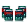4 Pack - Domeboro Soothing Soak Rash Relief Astringent, one box of 12 packets Each