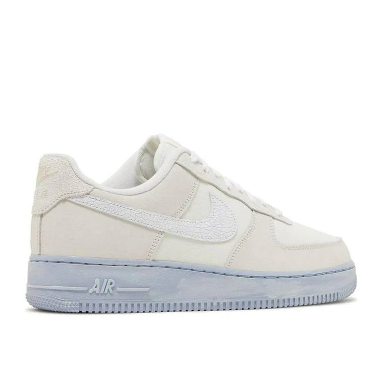 Nike Air Force 1 Low '07 LV8 Emb Summit White Blue Whisper, 10.5