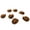 Brown, variant on Miniature Cowboy Hat Party Favor, 2-Inch, 12-Count - Brown