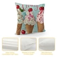 thumbnail image 4 of SHANXI Summer Pillow Cover Decor Farmhouse Seasonal Decorative Throw Pillow Case for Home Sofa Couch 24x24in, 4 of 5