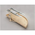 thumbnail image 2 of Rev-A-Shelf LD-4NW-882-35-1 Pivot 2 Shelf Half Moon Lazy Susan, Wood, 2 of 8