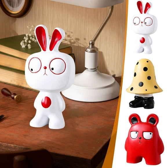 Sentmoon Office Desk Decor Desk Decorations for Women Office Funny Decorative Ornaments Living Room Wine Cabinet Home Decoration Desktop Funny Crafts