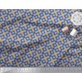 thumbnail image 2 of Soimoi Rayon Fabric Check & Moroccan Ethnic Print Sewing Fabric Yard 56 Inch Wide, 2 of 3