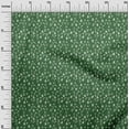 thumbnail image 3 of oneOone Cotton Poplin Green Fabric Christmas Quilting Supplies Print Sewing Fabric By The Yard 56 Inch Wide, 3 of 4