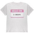 thumbnail image 1 of Halloween Hello I'm a Unicorn Youth T Shirt, 1 of 1