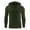 a-Army Green3510, variant on Men's Hoodies Autumn Winter Street Style Solid Color Slim Fit Knitted Pullover Long Sleeve Hooded Athletic Sweatshirts For Outdoor Activities Stylish Tops