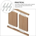 thumbnail image 3 of DEEPCRAFF 6Pack Stainless Steel Hinge Heavy Duty Hinges Silver Door Compatibility Installation, 3 of 7
